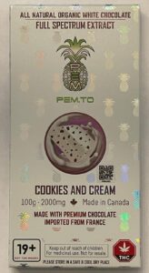 PEM  2000 mg Chocolate Bar - SPECIAL PRICE 65 EACH OR 2 FOR 120!